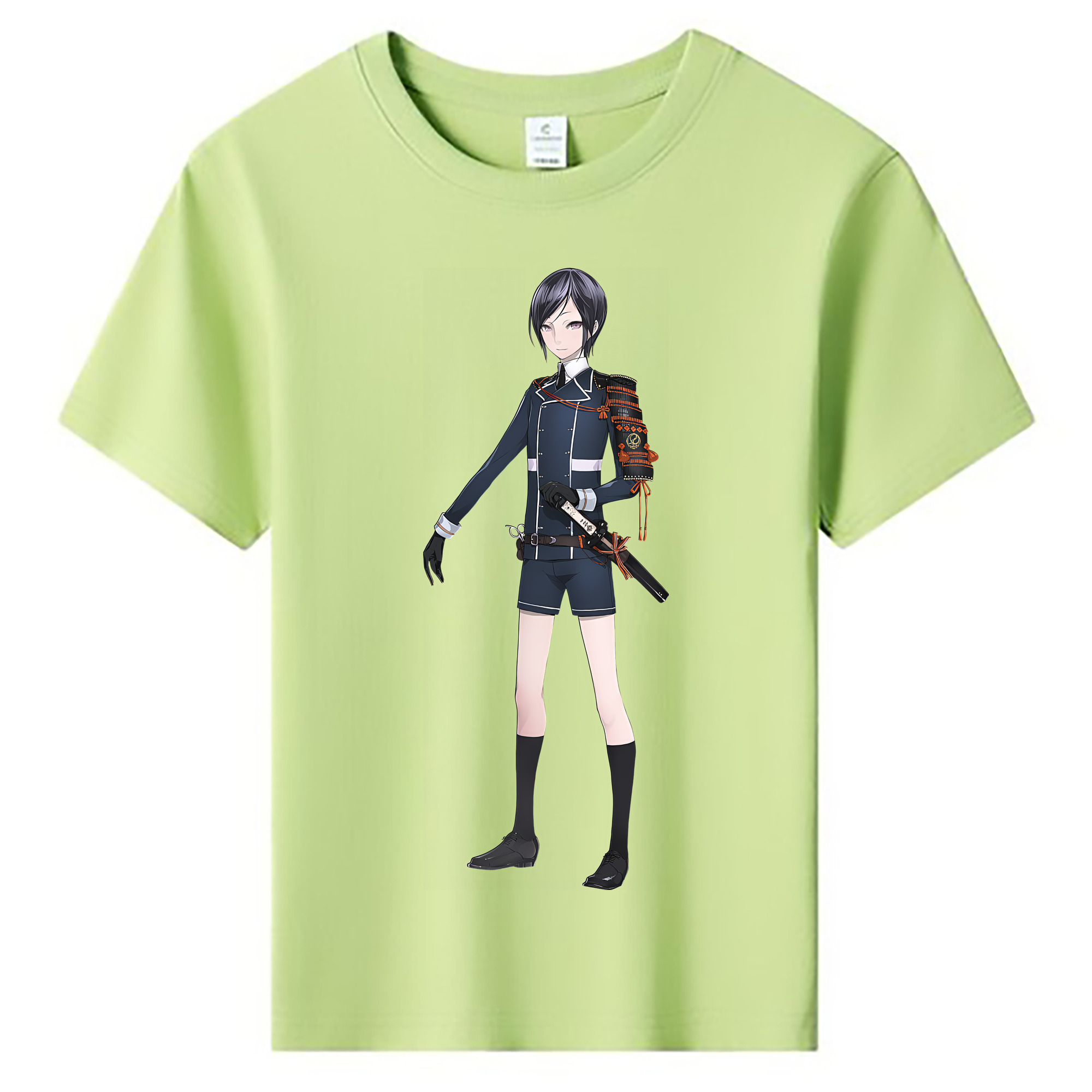 （画像用） 刀剣乱舞 Touken Ranbu 綿100％キッズTシャツ（フロントプリント）